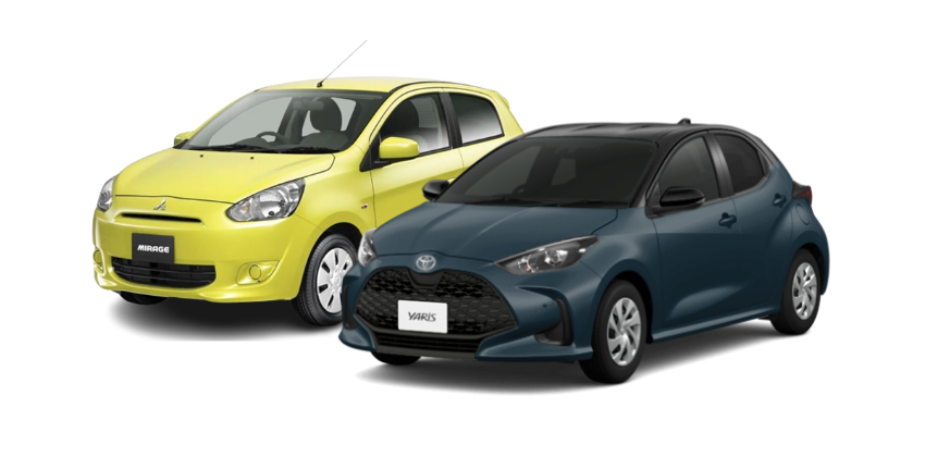 Toyota YARiS (또는 동급) 스즈키렌터카 후쿠오카공항 국제선점 후쿠오카 렌트카