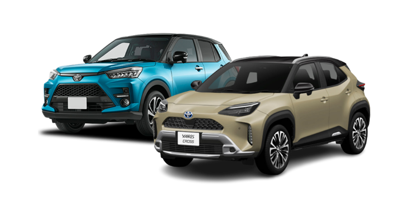 Toyota YARiS Cross (또는 동급) 스카이렌터카 가고시마 공항점 가고시마 렌트카